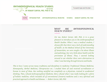 Tablet Screenshot of anthroposophic-health.org